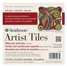 Strathmore Watercolor Artist Tiles Cold Press 10 Packs
